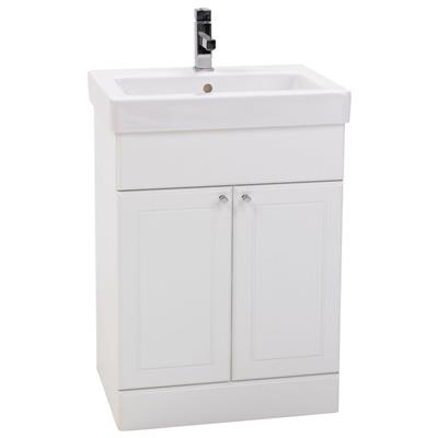 New classic 600 vanity unit White High Gloss