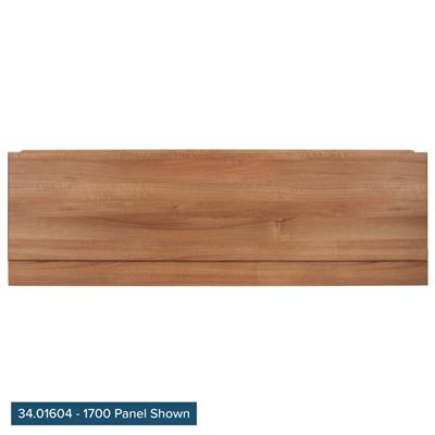 Diamante 800 end panel 800x450-575mm - Light walnut