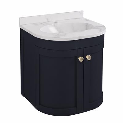 Hardwick 50CM 2 Door Basin Vanity Unit - Anthracite