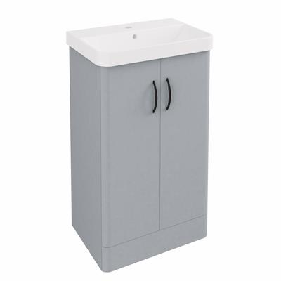 Cavone II 50CM 2 Door Basin Vanity Unit - Grey