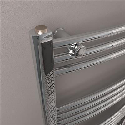 Wendover Curved Multirail 800 x 500 Chrome