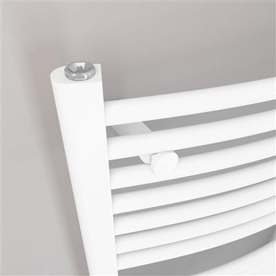 Curved Biava Multirail 1720 x 450 Gloss White