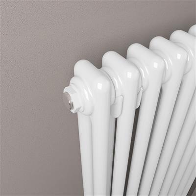 Imperia 2 Column Radiator 600 x 1145mm Gloss White