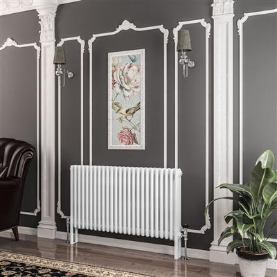 Imperia 3 Column Radiator 600 x 1145mm Gloss White