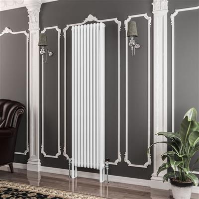 Imperia 3 Column Radiator 1800 x 470mm Gloss White