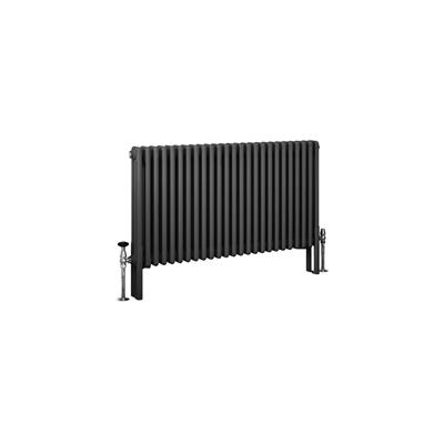 Imperia 3 Column Radiator 600 x 1145mm Matt Anthracite