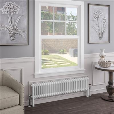 Imperia 2 Column Radiator 300 x 1370mm Gloss White