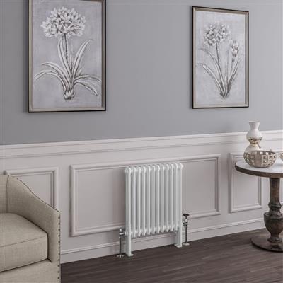 Imperia 2 Column Radiator 600 x 560mm Gloss White