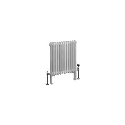 Imperia 2 Column Radiator 600 x 560mm Gloss White