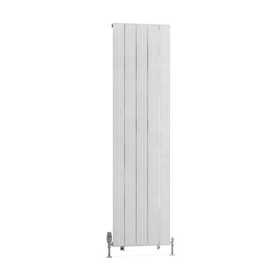 Mersey 1800 x 470 Aluminium Radiator Matt White