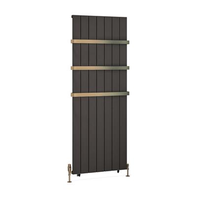 Mersey 1800 x 660 Aluminium Radiator Matt Anthracite