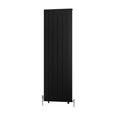 Trent 1800 x 565 Aluminium Radiator Matt Black