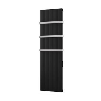 Derwent 1800 x 504 Dry Element Aluminium Radiator Matt Black