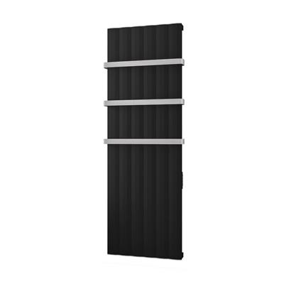 Derwent 1800 x 604 Dry Element Aluminium Radiator Matt Black