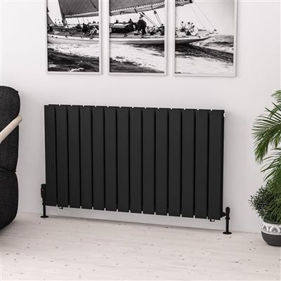 Warrington 600 x 1064 Radiator Type20 Matt Black