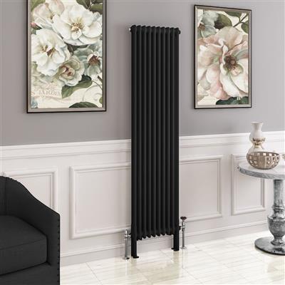 Imperia 2 Column Radiator 1800 x 470mm Matt Black