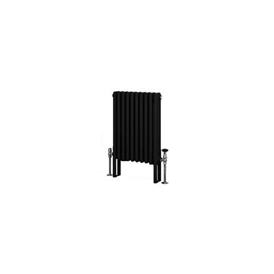 Imperia 3 Column Radiator 600 x 470mm Matt Black