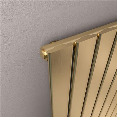 Warrington 1800 x 452 Radiator Type10 Brushed Brass