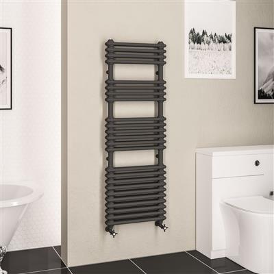 Imperia 2 Column Multirail 1430 x 500mm Matt Anthracite