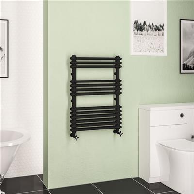 Imperia 2 Column Multirail 832 x 600mm Matt Black