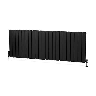 Warrington 600 x 1672 Radiator Type20 Matt Black