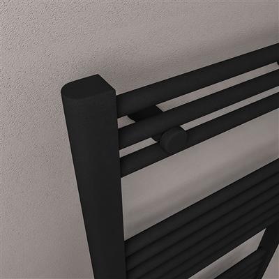 Biava Dry Element Towel Rail 700x600mm Matt Black