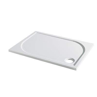 Vanguard 25 Plan D 1000mm x 700mm Rectangular Shower Tray - White