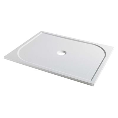 Vanguard 25 Plan E 1500mm x 800mm Rectangular Shower Tray - White