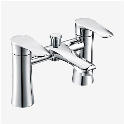 Westbourne Bath Shower Mixer (BSM) Tap with Handset Chrome