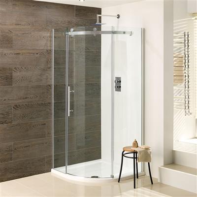 Vanguard 800x800mm Quadrant Shower Enclosure - Chrome