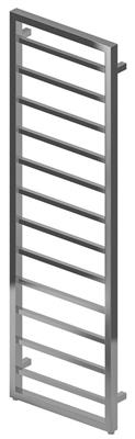 Ryton 1600 x 500mm. Towel Rail Chrome