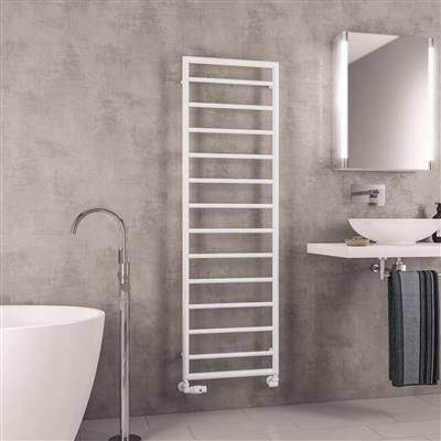 Kenilworth 1600 x 500mm. Towel Rail Matt White