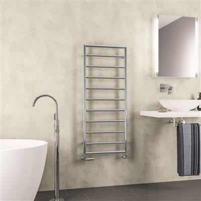 Kenilworth 1200 x 500mm. Towel Rail Chrome