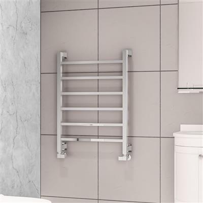 Loxley 800 x 600mm. Towel Rail Chrome