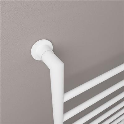 Eshton 800 x 500mm. Towel Rail Matt White