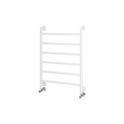 Eshton 800 x 600mm. Towel Rail Matt White