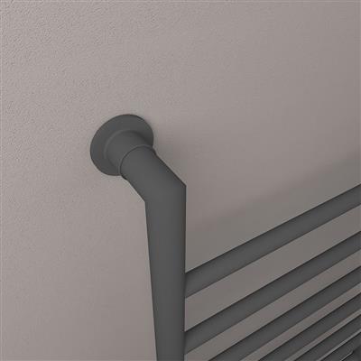 Eshton 800 x 500mm. Towel Rail Matt Anthracite