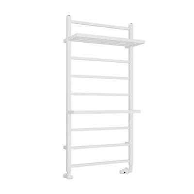 Launton Designer Towel Rail 1200x600mm Matt White