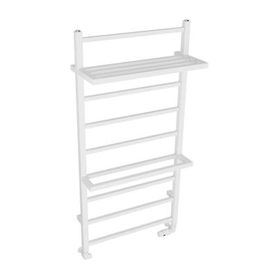 Launton Designer Towel Rail 1200x600mm Matt White