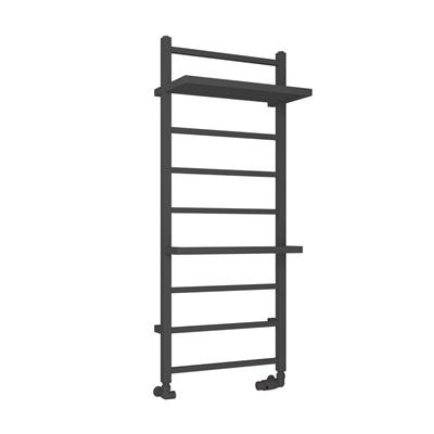 Launton Designer Towel Rail 1200x500mm Matt Anthracite