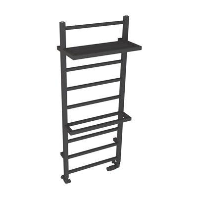 Launton Designer Towel Rail 1200x500mm Matt Anthracite