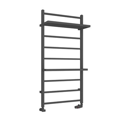 Launton Designer Towel Rail 1200x600mm Matt Anthracite