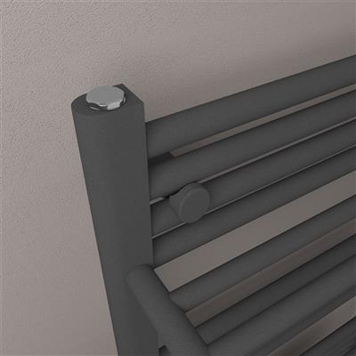 Haddenham Designer Towel Rail 1200x600mm Matt Anthracite