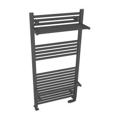 Haddenham Designer Towel Rail 1200x600mm Matt Anthracite