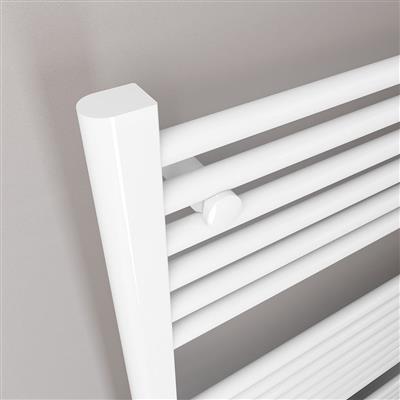 Biava Multirail HV Straight 688 x 600mm Gloss White