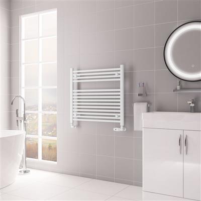 Biava Multirail HV Straight 688 x 750mm Gloss White