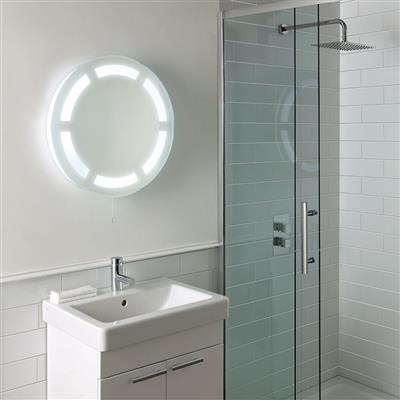 Rockland circular bathroom mirror 600mm - -