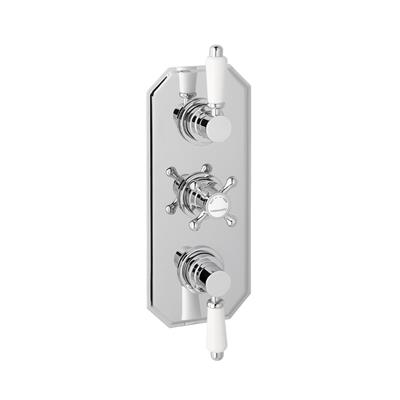 (Single) Water Flow Control Lever Handle for Traditional Valve Plate - Chrome