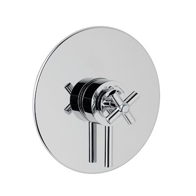 Concealed Thermostatic Crosshead Shower Valve  - Chrome