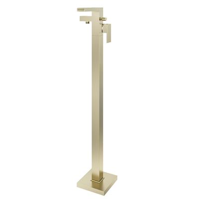 Padbury Floor Standing Manual Mono Tap Brushed Brass